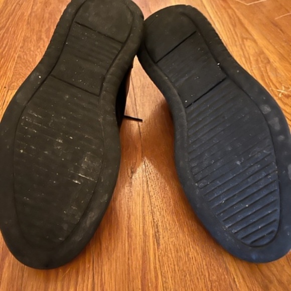 Aquatalia Mens Leather Dress Shoes Black Size 8.5M Made in Italy - Picture 2 of 5